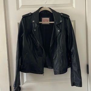 Levi’s Faux Leather Moto Jacket (Black)